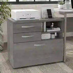 Hybrid Office Storage Cabinet with Drawers by Bush Business Furniture