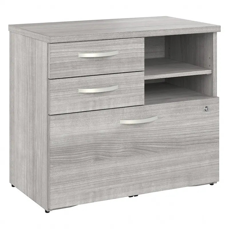 Hybrid Office Storage Cabinet with Drawers by Bush Business Furniture