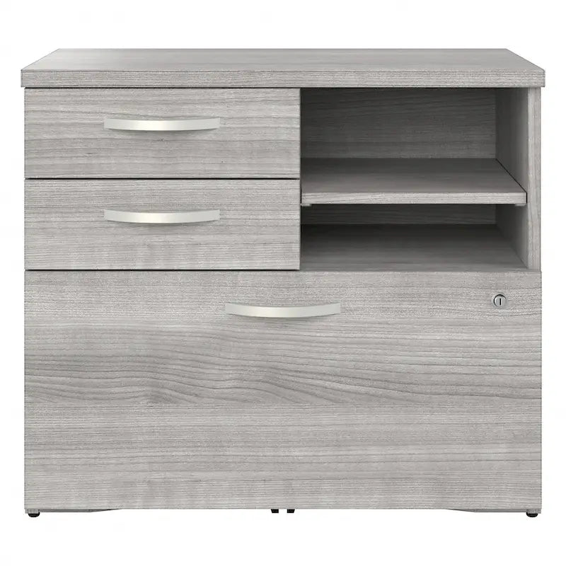 Hybrid Office Storage Cabinet with Drawers by Bush Business Furniture