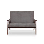 Balf Contemporary Faux Leather Loveseat Bench by Furniture of America