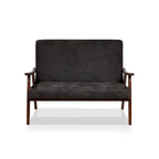 Balf Contemporary Faux Leather Loveseat Bench by Furniture of America
