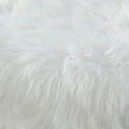 Andral Contemporary Faux Fur Upholstery Entryway Bench by Silver Orchid