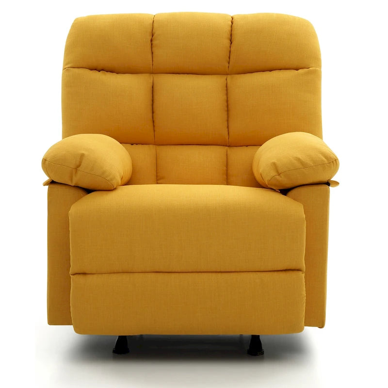 Cindy Fabric Upholstery Reclining Chair - 37L x 39W x 38H