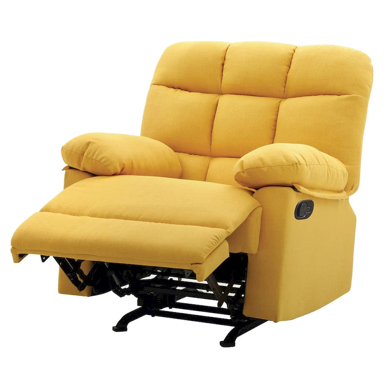 Cindy Fabric Upholstery Reclining Chair - 37L x 39W x 38H
