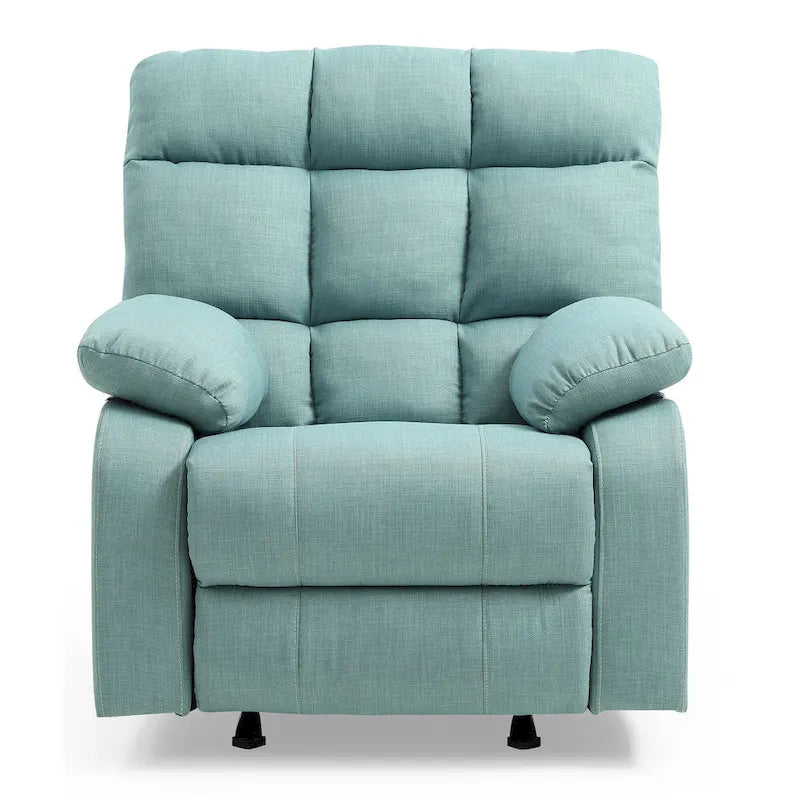 Cindy Fabric Upholstery Reclining Chair - 37L x 39W x 38H