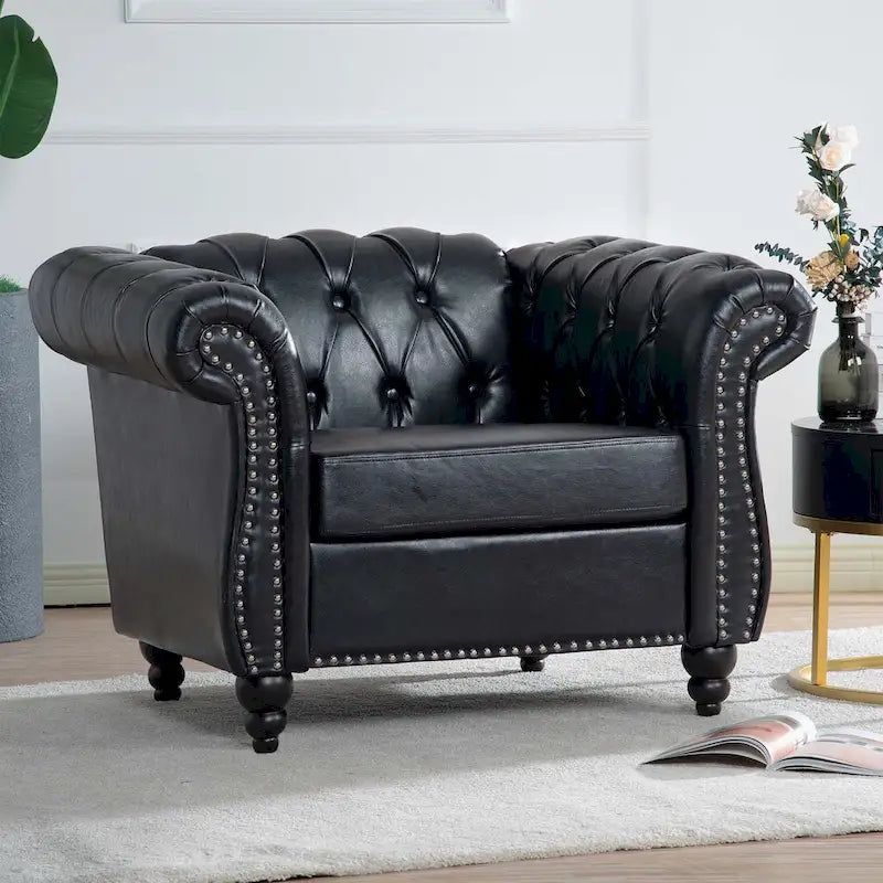 Comfortable Sofa For Living Room,with tight pleated rolled arms