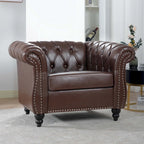 Comfortable Sofa For Living Room,with tight pleated rolled arms