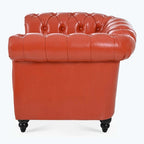 Comfortable Sofa For Living Room,with tight pleated rolled arms