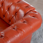 Comfortable Sofa For Living Room,with tight pleated rolled arms