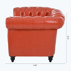 Comfortable Sofa For Living Room,with tight pleated rolled arms
