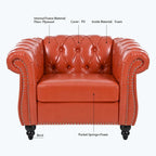 Comfortable Sofa For Living Room,with tight pleated rolled arms