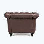 Comfortable Sofa For Living Room,with tight pleated rolled arms