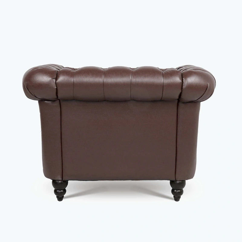 Comfortable Sofa For Living Room,with tight pleated rolled arms