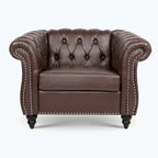 Comfortable Sofa For Living Room,with tight pleated rolled arms