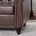 Comfortable Sofa For Living Room,with tight pleated rolled arms