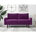 Vivo Velvet 2 Seater Loveseat European Style