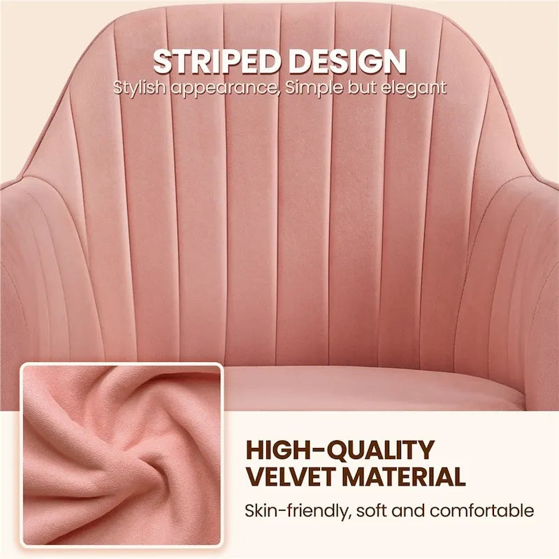 Yaheetech Desk Chair Height-Adjustable Swivel Computer Chair