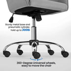 Yaheetech Desk Chair Height-Adjustable Swivel Computer Chair
