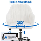 Yaheetech Desk Chair Height-Adjustable Swivel Computer Chair