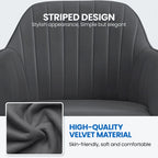 Yaheetech Desk Chair Height-Adjustable Swivel Computer Chair