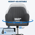 Yaheetech Desk Chair Height-Adjustable Swivel Computer Chair