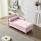 Modern Upholstery Chaise Lounge Chair with Storage