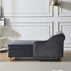 Modern Upholstery Chaise Lounge Chair with Storage