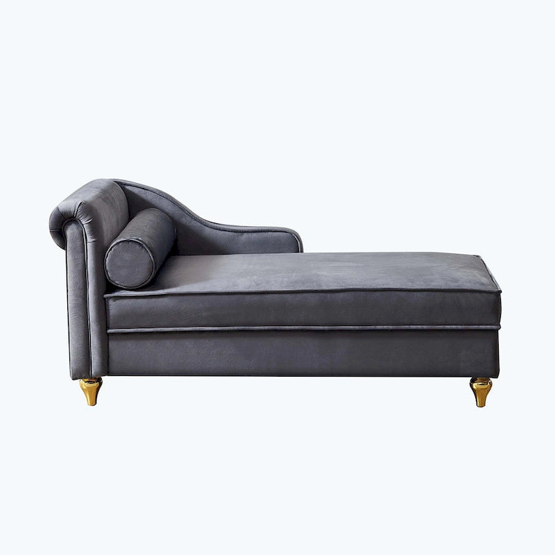 Modern Upholstery Chaise Lounge Chair with Storage
