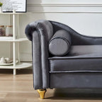 Modern Upholstery Chaise Lounge Chair with Storage