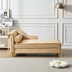 Modern Upholstery Chaise Lounge Chair with Storage