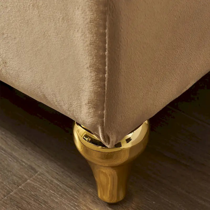 Modern Upholstery Chaise Lounge Chair with Storage
