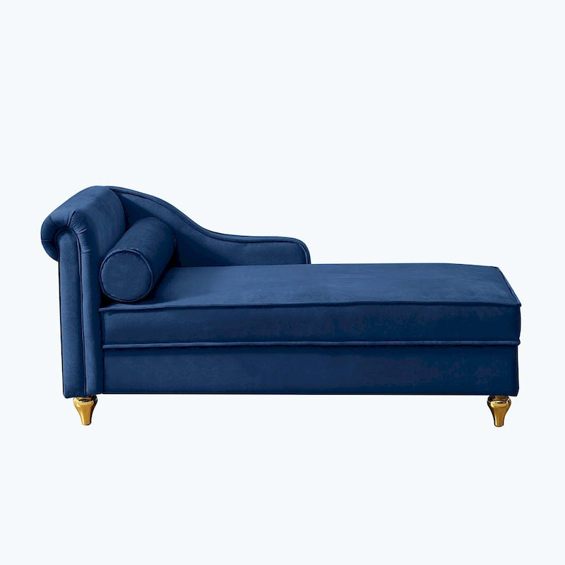 Modern Upholstery Chaise Lounge Chair with Storage