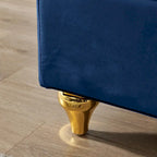 Modern Upholstery Chaise Lounge Chair with Storage