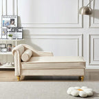 Modern Upholstery Chaise Lounge Chair with Storage