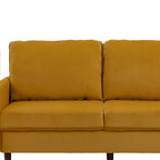 56.88 Modern Couch Velvet Loveseat Sofa for Living Room Furniture