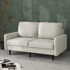 56.88 Modern Couch Velvet Loveseat Sofa for Living Room Furniture