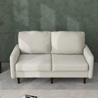 56.88 Modern Couch Velvet Loveseat Sofa for Living Room Furniture