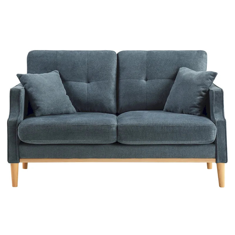 Modern Loveseat Sofa with USB Charge