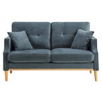 Modern Loveseat Sofa with USB Charge