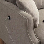 Modern Loveseat Sofa with USB Charge
