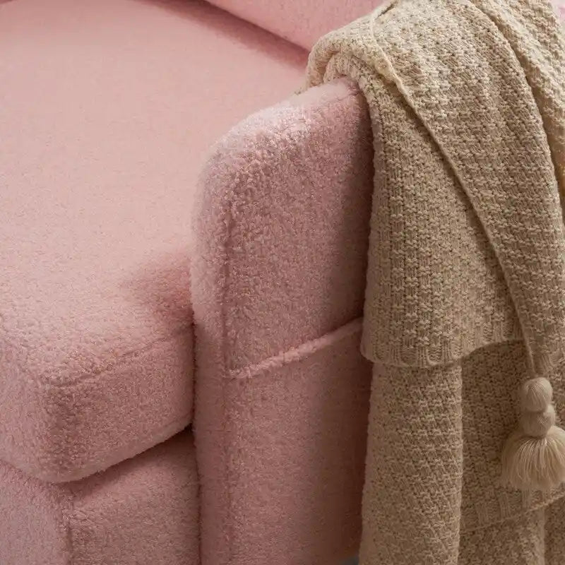 Upholstered Linen Accent Armchair