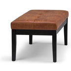 WYNDENHALL Abbey 43 inch Wide Contemporary Rectangle Ottoman Bench