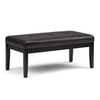 WYNDENHALL Abbey 43 inch Wide Contemporary Rectangle Ottoman Bench