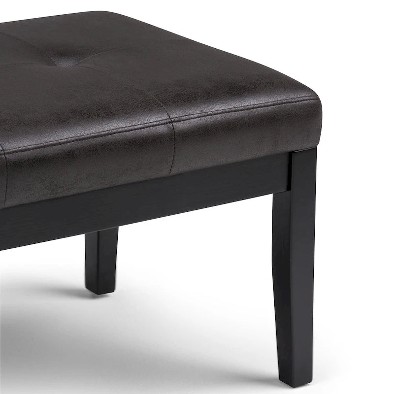 WYNDENHALL Abbey 43 inch Wide Contemporary Rectangle Ottoman Bench