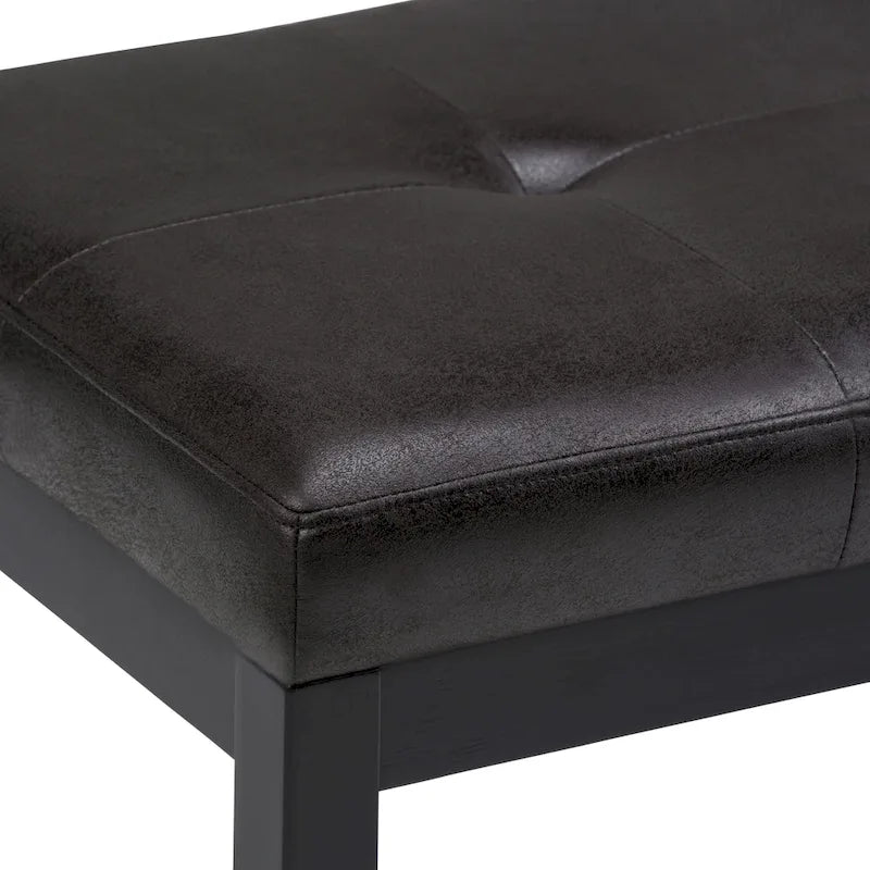 WYNDENHALL Abbey 43 inch Wide Contemporary Rectangle Ottoman Bench