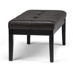 WYNDENHALL Abbey 43 inch Wide Contemporary Rectangle Ottoman Bench