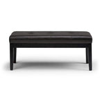 WYNDENHALL Abbey 43 inch Wide Contemporary Rectangle Ottoman Bench