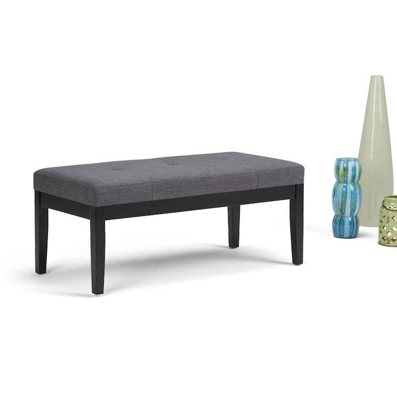 WYNDENHALL Abbey 43 inch Wide Contemporary Rectangle Ottoman Bench