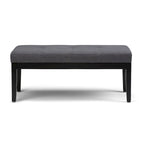 WYNDENHALL Abbey 43 inch Wide Contemporary Rectangle Ottoman Bench