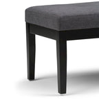 WYNDENHALL Abbey 43 inch Wide Contemporary Rectangle Ottoman Bench